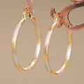 Geometric Statement Hoop Earrings