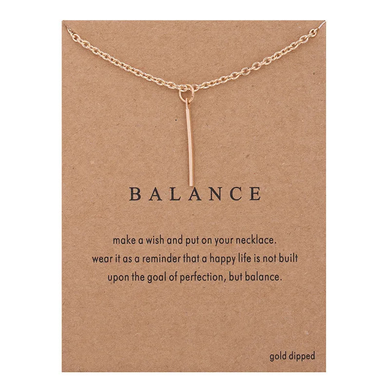 Trendy Charm Pendant Necklace