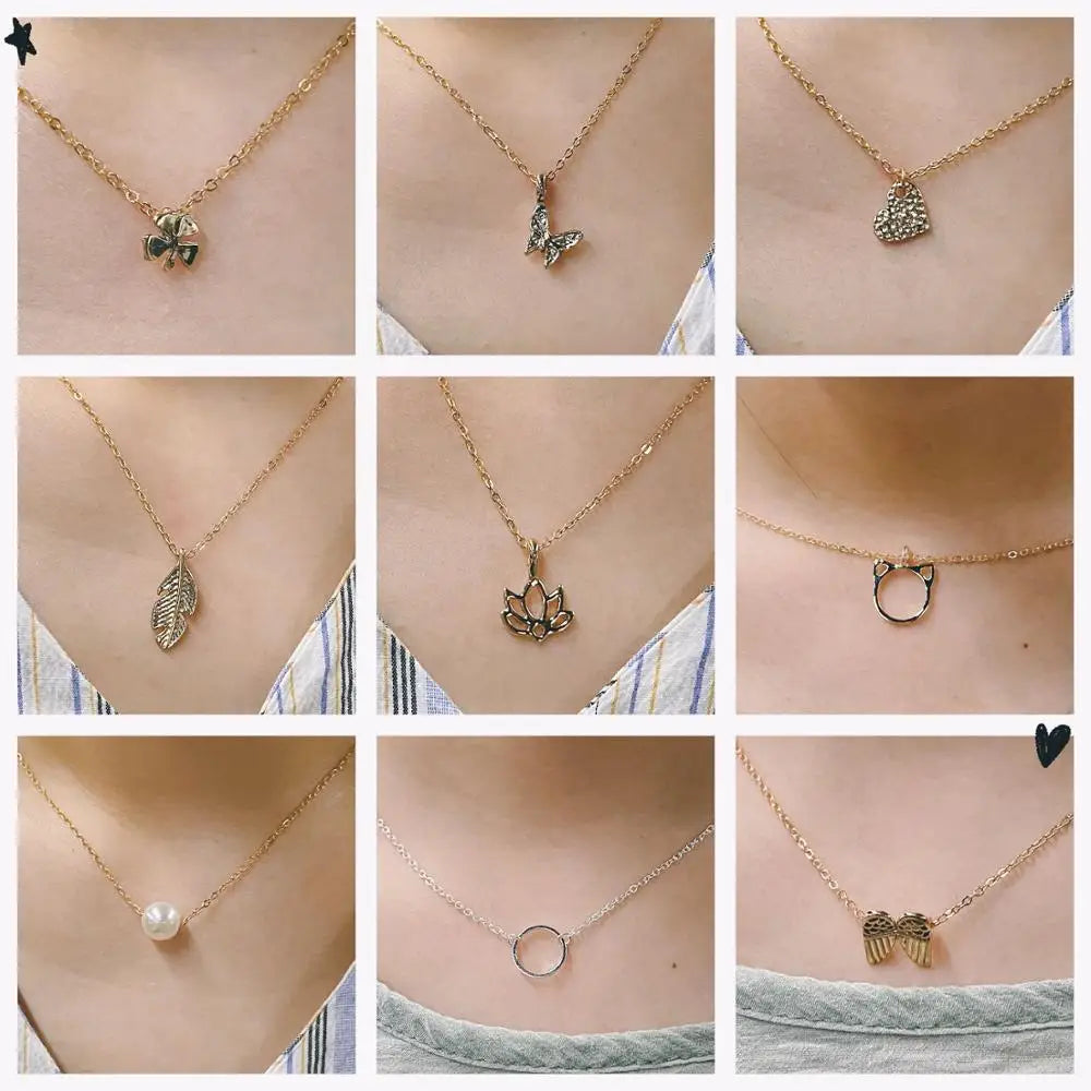 Trendy Charm Pendant Necklace